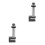 2Pièces Accessoires Cric En Fer Silicone Pour Cric Horizontal 5