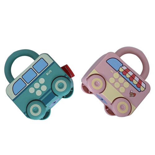 4Pcs Assorted Color Plastic Miniature Pull-Back Car Toys for Children 2