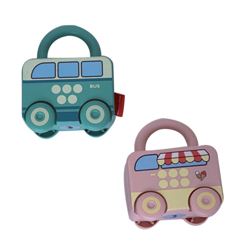 4Pcs Assorted Color Plastic Miniature Pull-Back Car Toys for Children