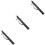 3Pcs Practical Black Sword Carrying Bags Space-Saving Cloth Pouches 7