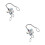 2Pièces Décoration Crystal Pendante Résistante Pour Auto 5