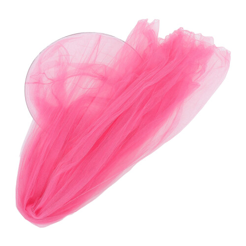 4Pcs Watermelon Red Princess Dome Bed Canopy Comfortable Mosquito Net 1