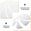 Wall Sticker Acrylic Silver 1set 11.8x11.8in 4