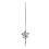 2Pièces Décoration Crystal Pendante Résistante Pour Auto 2