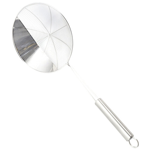 4Pcs Slotted Scoop Colander Spider Strainer Spoon for Home Kitchen Use