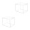 2Sets Plastic Square Frame for Thermal Takeout Food Bags White 7