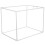 2Sets Plastic Square Frame for Thermal Takeout Food Bags White 1