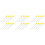 30Pcs Performance Triangle Iron Mallets Plastic Metal Colorful Set 5