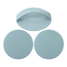 6Pcs Portable Sky-Blue Plastic Printmaking Pads for Home Handcrafts