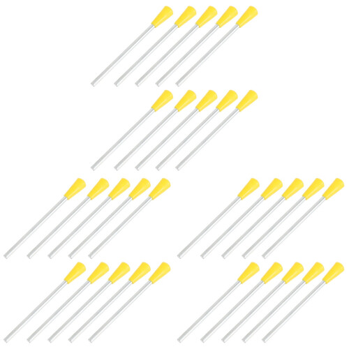 30Pcs Performance Triangle Iron Mallets Plastic Metal Colorful Set 2