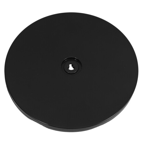 4Pcs Black Acrylic Rotating Display Base Stable 360 Turntable 2