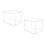 2Sets Plastic Square Frame for Thermal Takeout Food Bags White 8