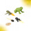 2Set Realistic Tadpole Growth Cycle Models Chic Desktop Decor for Kids 9