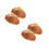 4Pcs Artificial Bread Models Resin Bakery and Cafe Display 3