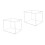 2Sets Plastic Square Frame for Thermal Takeout Food Bags White 9