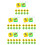60Pcs Portable Retractable Measuring Tape with Keyring Assorted Colors 3