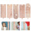 2Sets Durable Wooden Kids Growth Chart Room Wall Decor 10