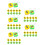 60Pcs Portable Retractable Measuring Tape with Keyring Assorted Colors 4