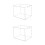 2Sets Plastic Square Frame for Thermal Takeout Food Bags White 10