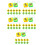 60Pcs Portable Retractable Measuring Tape with Keyring Assorted Colors 6