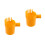 2Pcs Plastic Fruit Picking Tool with Basket for Garden and Farm Use 4