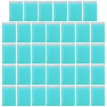 100Pcs Sky-Blue Padded Mailers Pe Bubble Envelopes for Small Business