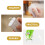 1Set White Floss Pick Holder Dispenser for Professional Teeth Cleaning 6