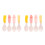 4Sets Kids Silverware Baby Spoon Fork Set PP Tableware Assorted Colors 6