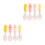 4Sets Kids Silverware Baby Spoon Fork Set PP Tableware Assorted Colors 9