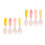4Sets Kids Silverware Baby Spoon Fork Set PP Tableware Assorted Colors 8