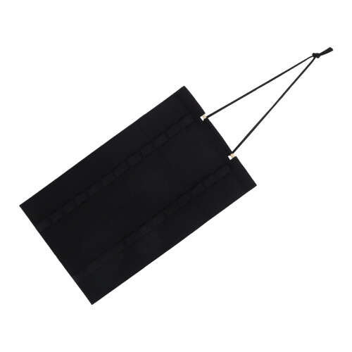 2Pcs Portable Black Felt Karate Belt Storage Rack with Hanging Handle 2