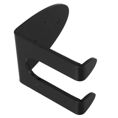 3Pcs Space-Saving Black Iron Barbell Holder Gym Storage Rack