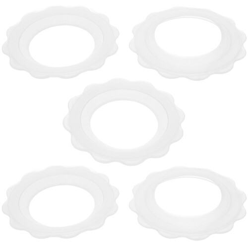 25Pcs Non-Slip Silicone Breast Protector Ring for Summer Breastfeeding
