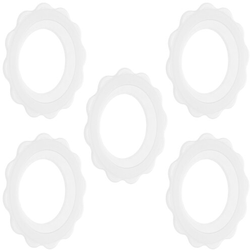 25Pcs Non-Slip Silicone Breast Protector Ring for Summer Breastfeeding 1