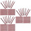 300Pcs Dark Divination Sticks Party Fortune Telling Tool 9