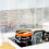 8Pcs Foldable Aluminum Foil Oil Guard Kitchen Stove Shield Silver 9