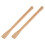 6Pcs Durable Wood Hoe Handle Replacement Beige for Garden Work Use 2