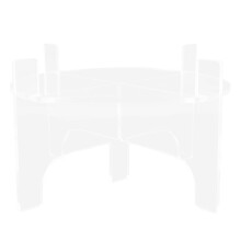 5Pcs Clear Acrylic Drink Dispenser Support Stand Stylish and Practical