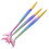 9Pièces Ensemble Outils Nail Art Brosse Nylon Métal 3