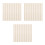 450St Onbewerkte Dowelstaven Beige Voor Creatieve DIY Projecten 4