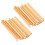 200Pcs Khaki Reed Tubes Natural Mason Bee Nesting Refill for Home Use 2