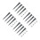 16Pcs Solar Light Metal Ground Stakes Grey Stable Weatherproof Design 2