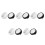 10St Universele Autospiegel Acryl St Verstelbare Clip 6