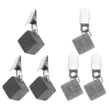 6St Kleurige Tafelkleedclips Van Steen En Ijzer Voor Thuis En Outdoor