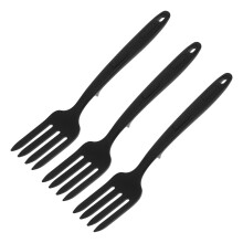 12St Lange Silicone - Zwart, Voor , & Serveren