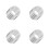 4Sets Aluminium Hub Centric Ringen Auto Precieze Uitlijning Set 6