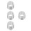 4Sets Aluminium Hub Centric Ringen Auto Precieze Uitlijning Set 9