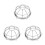 3 Fire Sprinkler Head Protector Inbouw Plafondbevestiging Guard 3
