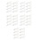 40St Compatibele Plastic Water Flosser Wit Voor Mondhygiëne 9