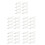 40St Compatibele Plastic Water Flosser Wit Voor Mondhygiëne 10